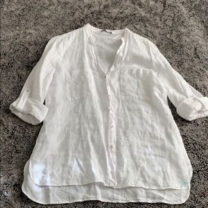 NWOT Zara Linen Shirt